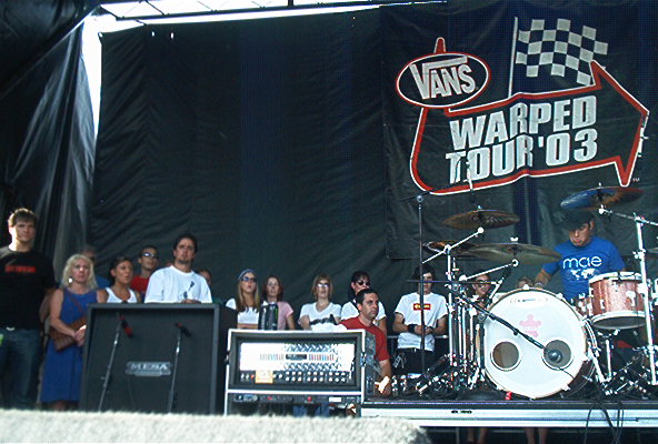 warped tour 2003 lineup
